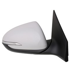HYUNDAI ELANTRA SEDAN DOOR MIRROR RIGHT (Passenger Side) PWR/HTD/SIGNAL (W/BSD)(W/MEMORY)(MAN-FOLD)(USA BUILT) OEM#87620F3040 2017-2018 PL#HY1321227