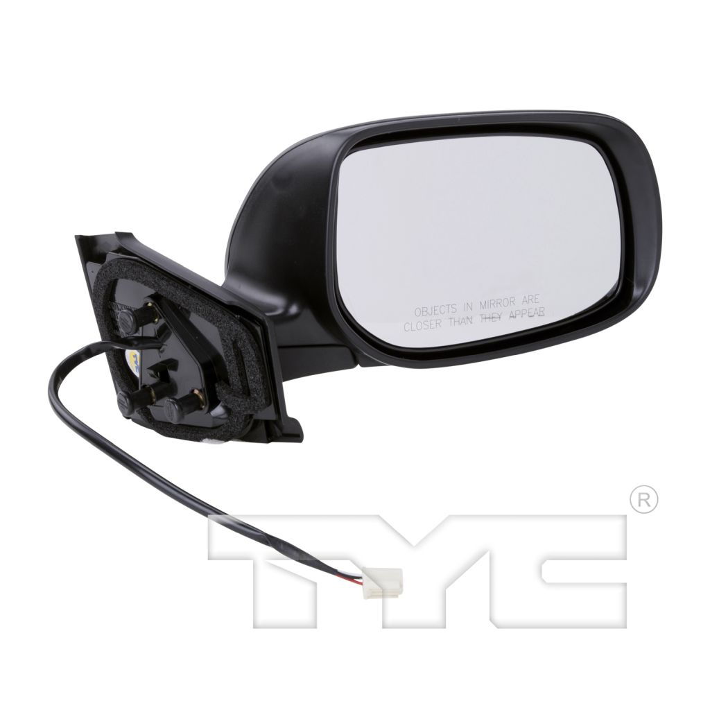 TOYOTA YARIS HATCHBACK(3/5DOORS) (07-08 3DOORS) DOOR MIRROR RIGHT (Passenger Side) POWER/ NOT HEATED OEM#8791052680 2007-2011 PL#TO1321230