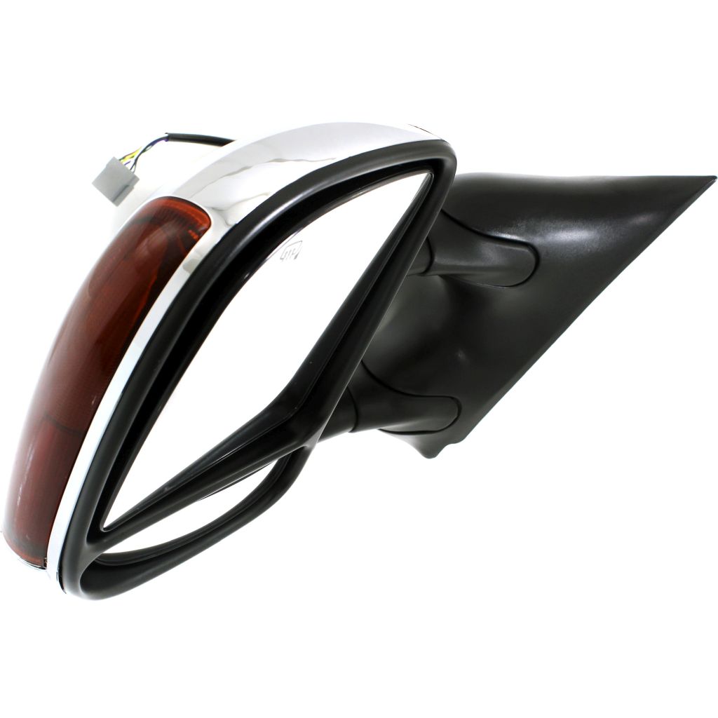 FORD TRUCKS & VANS FORD/PU (F250/350/450/550) Super Duty DOOR MIRROR LEFT (Driver Side) PWR/HTD/SIGNAL (BLACK CVR)(DUAL ARMS/GLASS)(TRAILER)(FOLD-IN/OUT) OEM#5C3Z17683EAA-PFM 2003-2007 PL#FO1320268