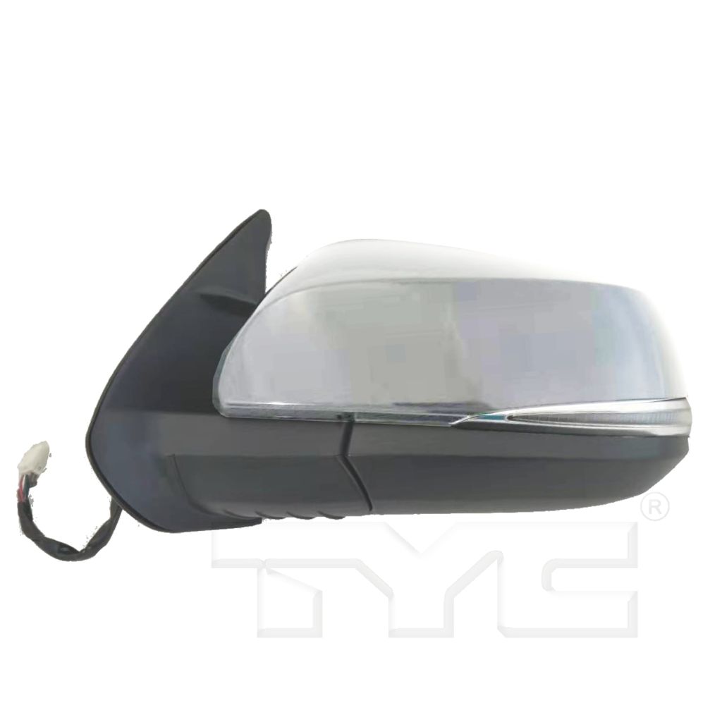 TOYOTA TACOMA DOOR MIRROR LEFT (Driver Side) PWR/HTD/SIGNAL (WO/BLIND DETECT)(CHR CVR) OEM#8794004240-PFM 2016-2023 PL#TO1320353