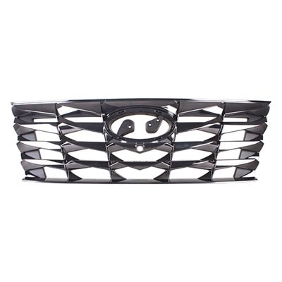 HYUNDAI TUCSON GRILLE SMOKE-BLACK CHROME (W/CAMERA)(LIMITED) OEM#86350N9110 2022-2024 PL#HY1200250