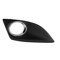MAZDA CX-7 FOG LAMP COVER INSERT RIGHT (Passenger Side) CHR/BLK (W/FOG) OEM#EH4550B40E 2010-2012 PL#MA1039124