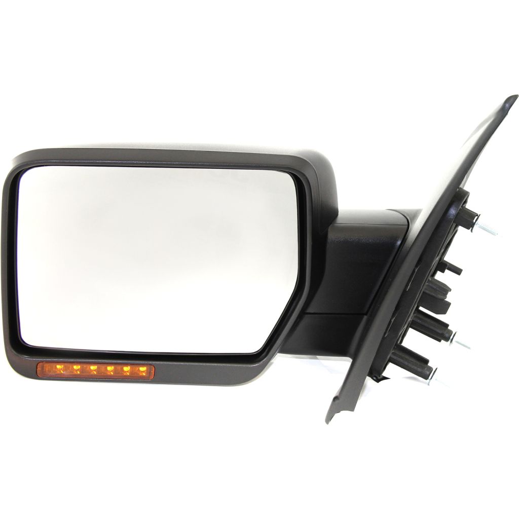 FORD TRUCKS & VANS FORD/PU (F150)(EXC SVT RAPTOR) DOOR MIRROR LEFT (Driver Side) PWR/HTD/SIGNAL (BLK)(W/REFL)(SINGLE ARM)(WO/DIM) OEM#9L3Z17683CB-PFM 2009-2010 PL#FO1320349