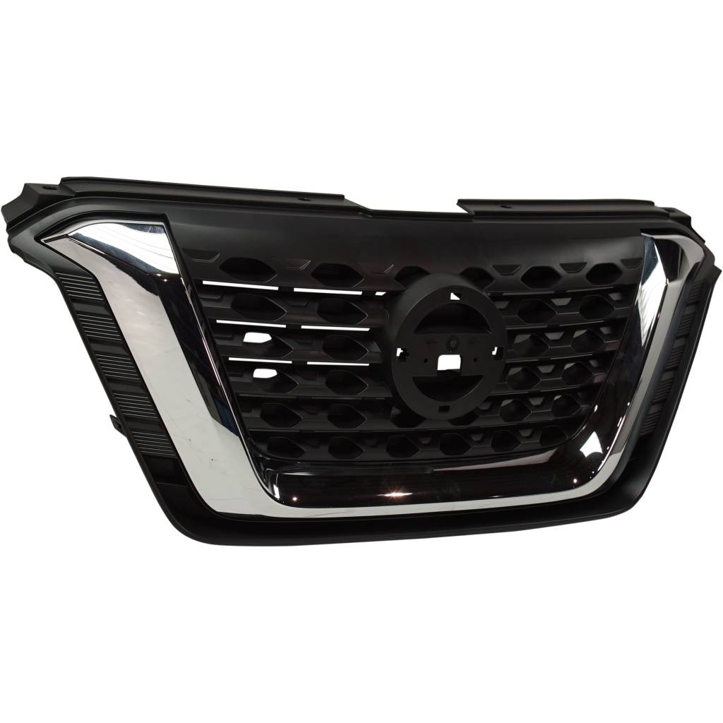 NISSAN KICKS GRILLE BLACK W/CHROME MLDG (S/SV) OEM#623105RB0A 2018-2020 PL#NI1200301