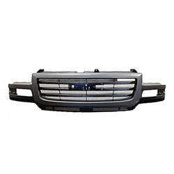 GM TRUCKS & VANS SIERRA/PU (GMC) (07 OLD STYLE) GRILLE ASSY GRAY/BLACK (2500HD/3500) OEM#19130794 2003-2007 PL#GM1200627