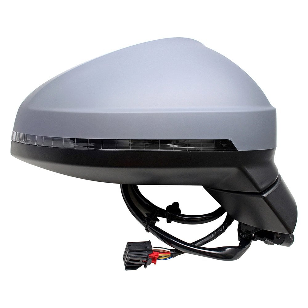 AUDI ALLROAD (A4)(WAGON) DOOR MIRROR RIGHT (Passenger Side) PWR/HTD/SIGNAL (WO/LANE DEPARTURE)(WO/AUTO DIMMING)(PTM) OEM#8W1857410N9B9-PFM 2017-2019 PL#AU1321135