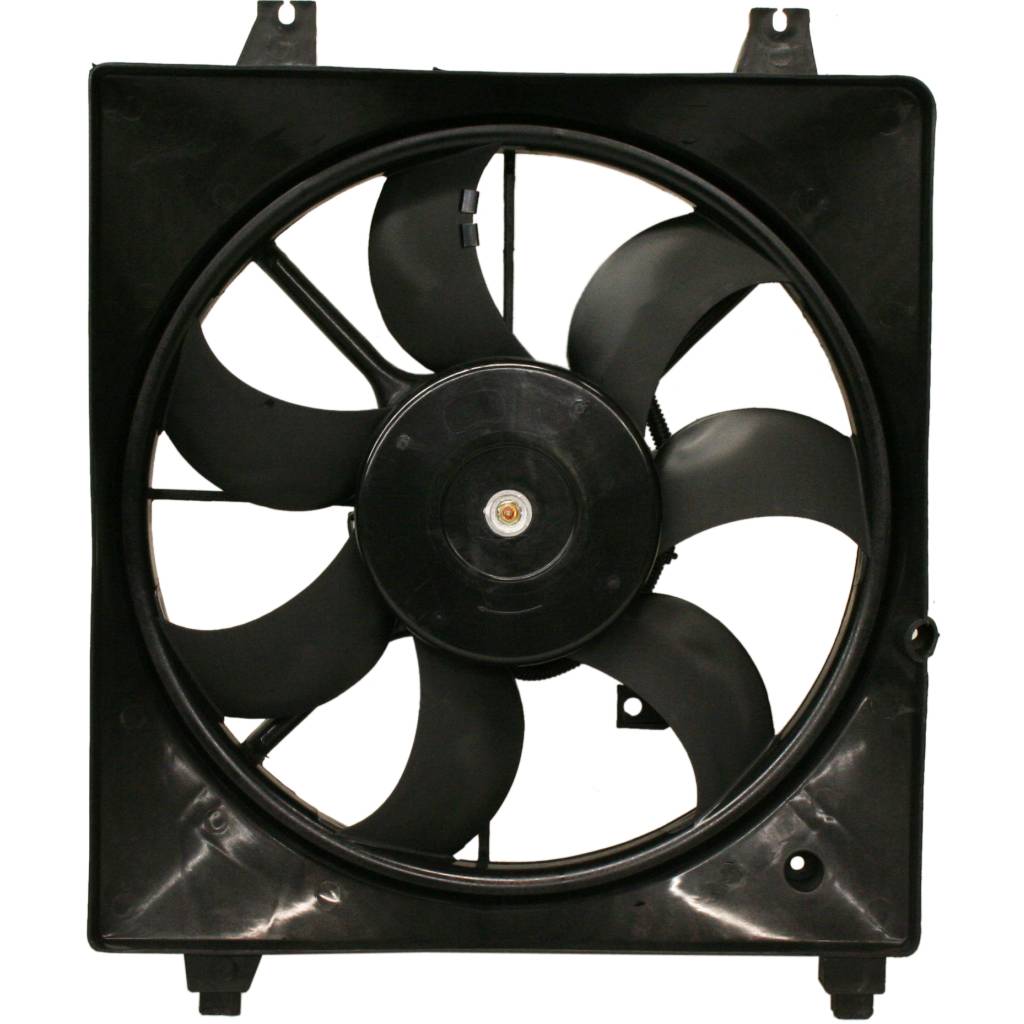 HYUNDAI SANTA FE RADIATOR FAN ASSEMBLY LEFT (Driver Side) 2.7L/3.3L OEM#253802B100 2007-2009 PL#HY3115113
