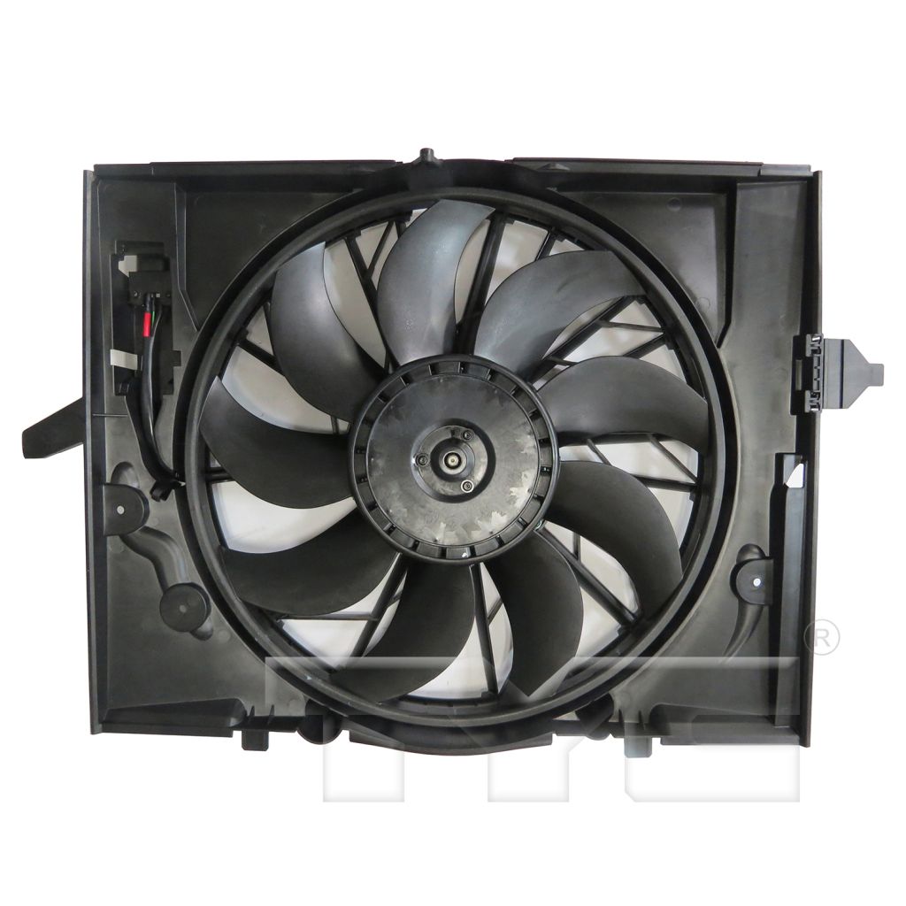 BMW BMW 5 SERIES (SEDAN) RADIATOR & A/C FAN ASSEMBLY (525/530 7/05-07)(528 08-10) OEM#17427543282 2006-2010 PL#BM3115107