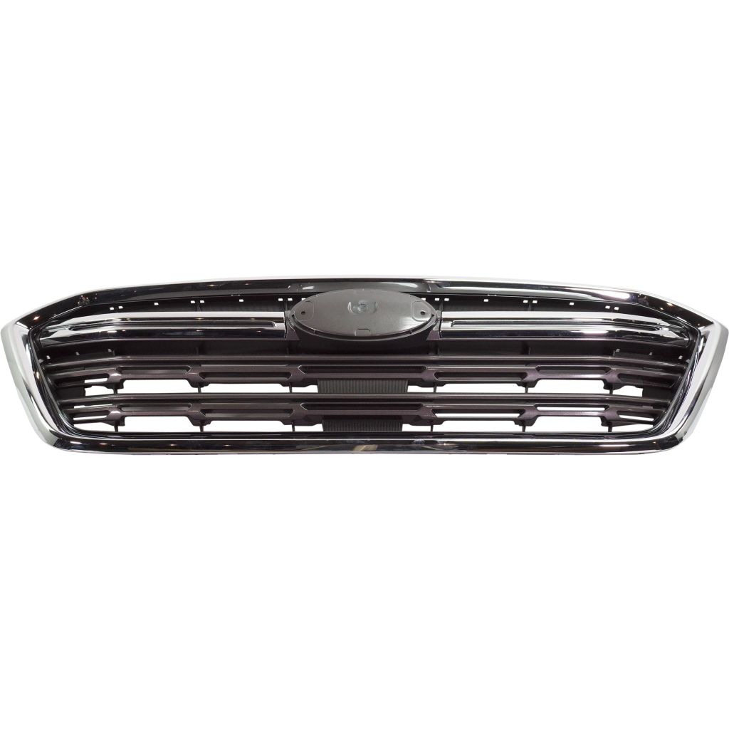 SUBARU OUTBACK GRILLE ASSY PTD-SILVER (WO/50th Edition)(W/CHROME TRIM) OEM#91121AL17B 2018-2019 PL#SU1200172