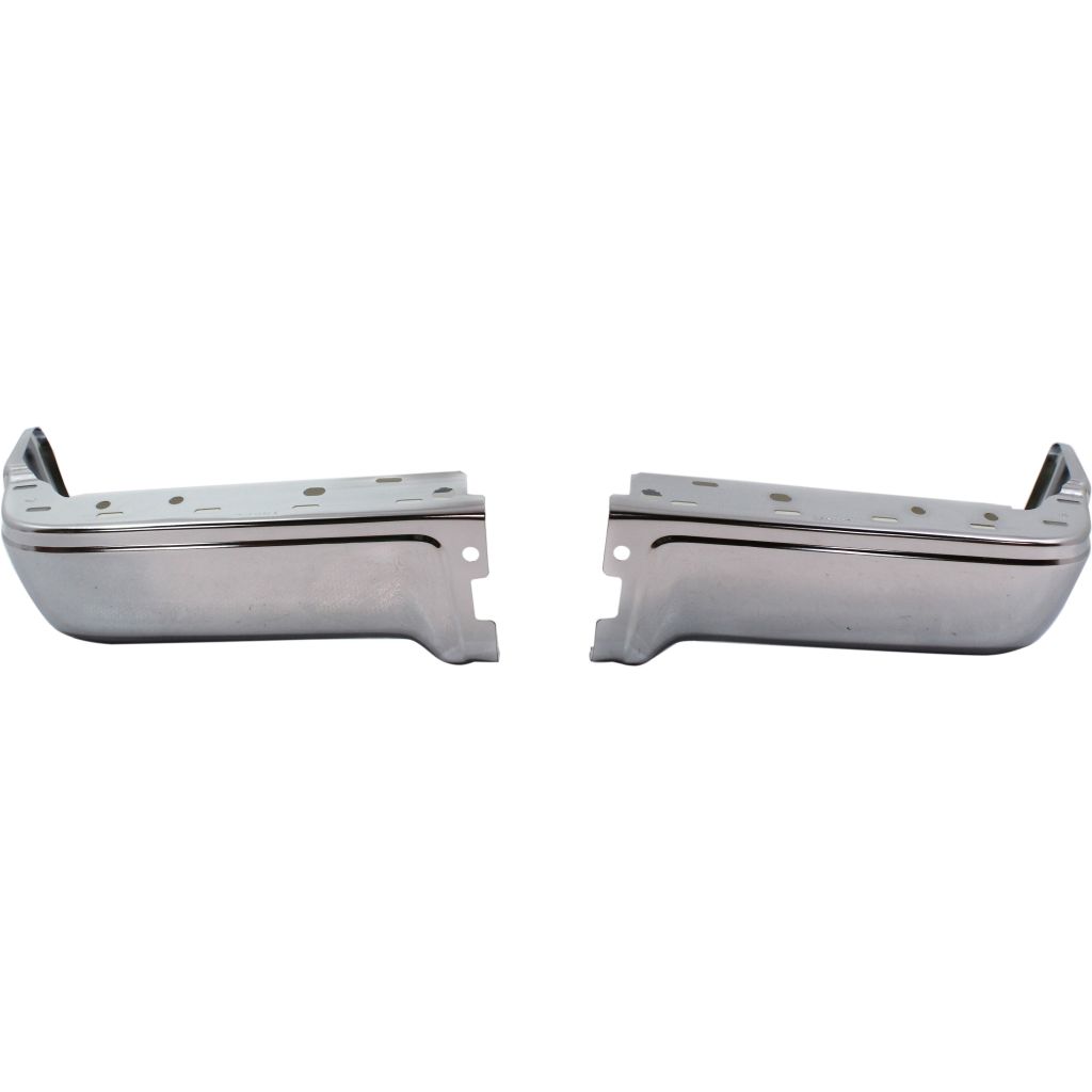 FORD TRUCKS & VANS FORD/PU (F150)(EXC SVT RAPTOR) STEP BUMPER CHROME RIGHT (Passenger Side) & LEFT (Driver Side) (2PC SET)(WO/SENSOR)(STYLESIDE)(RE) OEM#9L3Z17906A (P) 2009-2014 PL#FO1102374