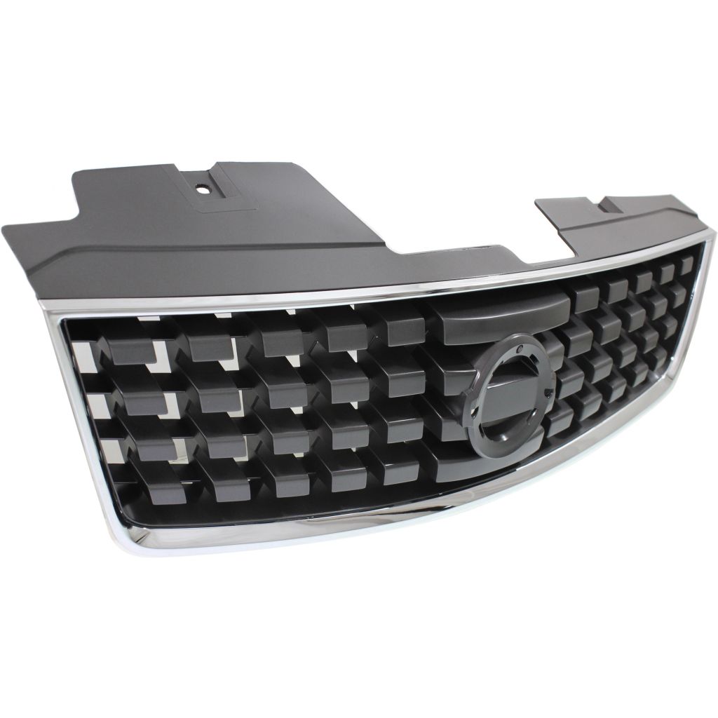 NISSAN(DATSUN) SENTRA GRILLE CHR/DK-GRAY 2.0L (EXC SR) OEM#62070ZE90A 2008-2009 PL#NI1200248