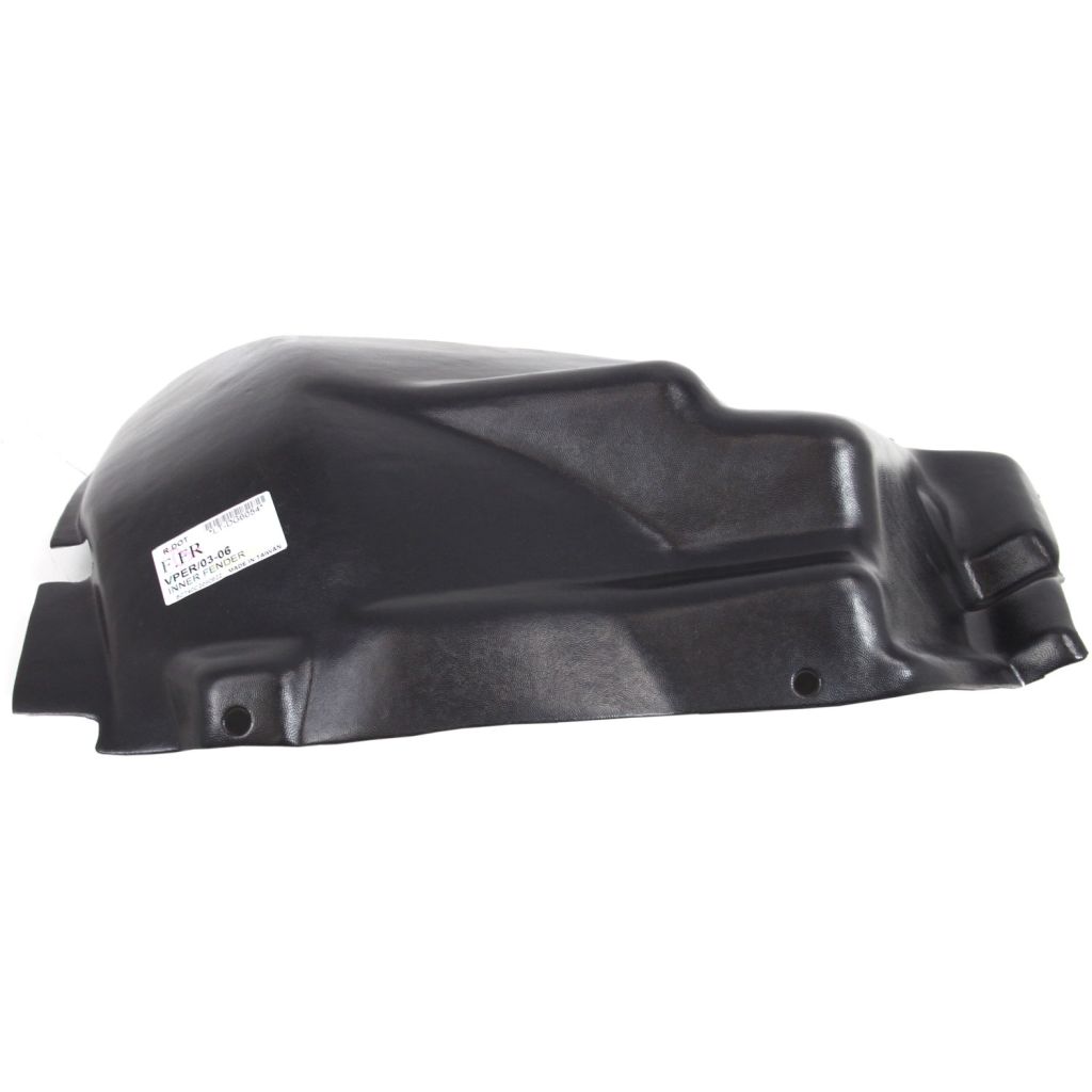 DODGE VIPER FENDER LINER RIGHT (Passenger Side) (FRONT SECTION) OEM#4865724AB 2003-2006 PL#CH1249148