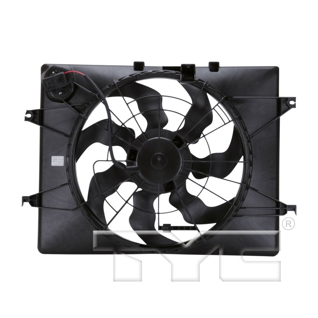 HYUNDAI SONATA RADIATOR & A/C FAN ASSEMBLY (2.4L)(SINGLE FAN) OEM#253803Q170 2011-2014 PL#HY3115129