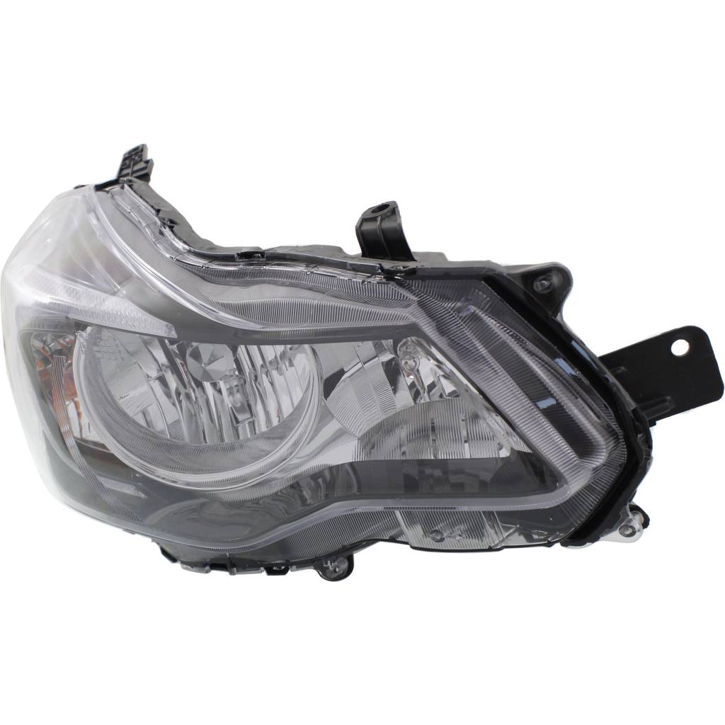 SUBARU IMPREZA 2.0 HEAD LAMP ASSEMBLY RIGHT (Passenger Side) (HALOGEN) BLACK **CAPA** OEM#84001FJ320 2015-2016 PL#SU2503155C