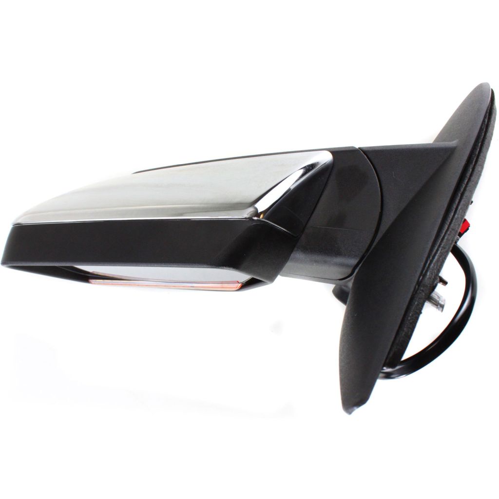 LINCOLN NAVIGATOR DOOR MIRROR LEFT (Driver Side) PWR/HTD/SIGNAL/PUDDL/MEMORY (PWR-FOLD)(CHROME) OEM#9L7Z17683AA 2009-2010 PL#FO1320392