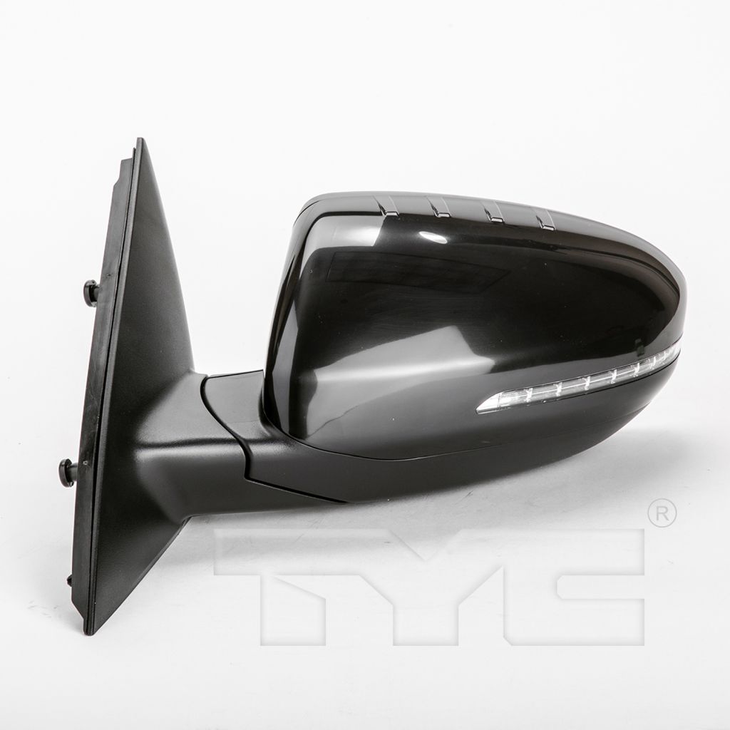 KIA OPTIMA DOOR MIRROR LEFT (Driver Side) POWER/HTD/M-FOLD (W/SIGNAL)PTD OEM#876104C010 2012-2013 PL#KI1320162