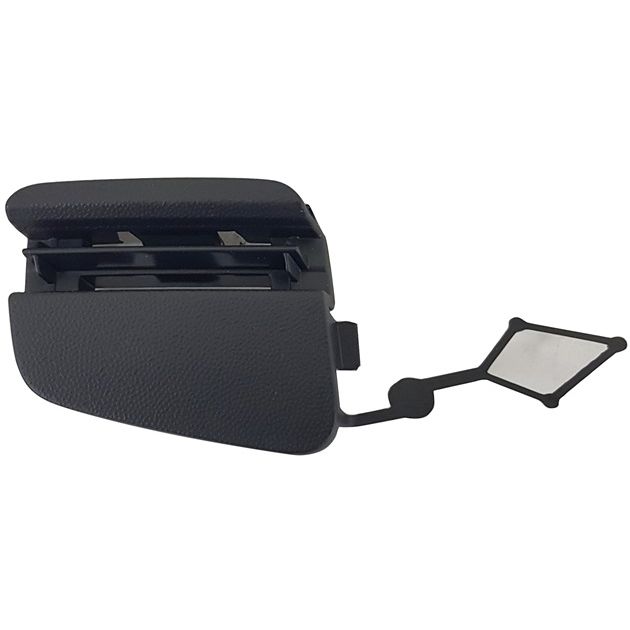 VOLKSWAGEN JETTA SEDAN (EXC GLI) REAR BUMPER TOW HOOK COVER TXT-BLACK) OEM#17A807441B9B9 2022-2024 PL#VW1128100
