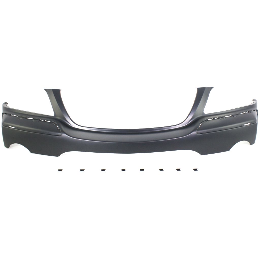 CHRYSLER PACIFICA FRONT BUMPER COVER UPPER PRIMED (W/ CHROME MLDG) OEM#5102341AB 2004-2006 PL#CH1000381