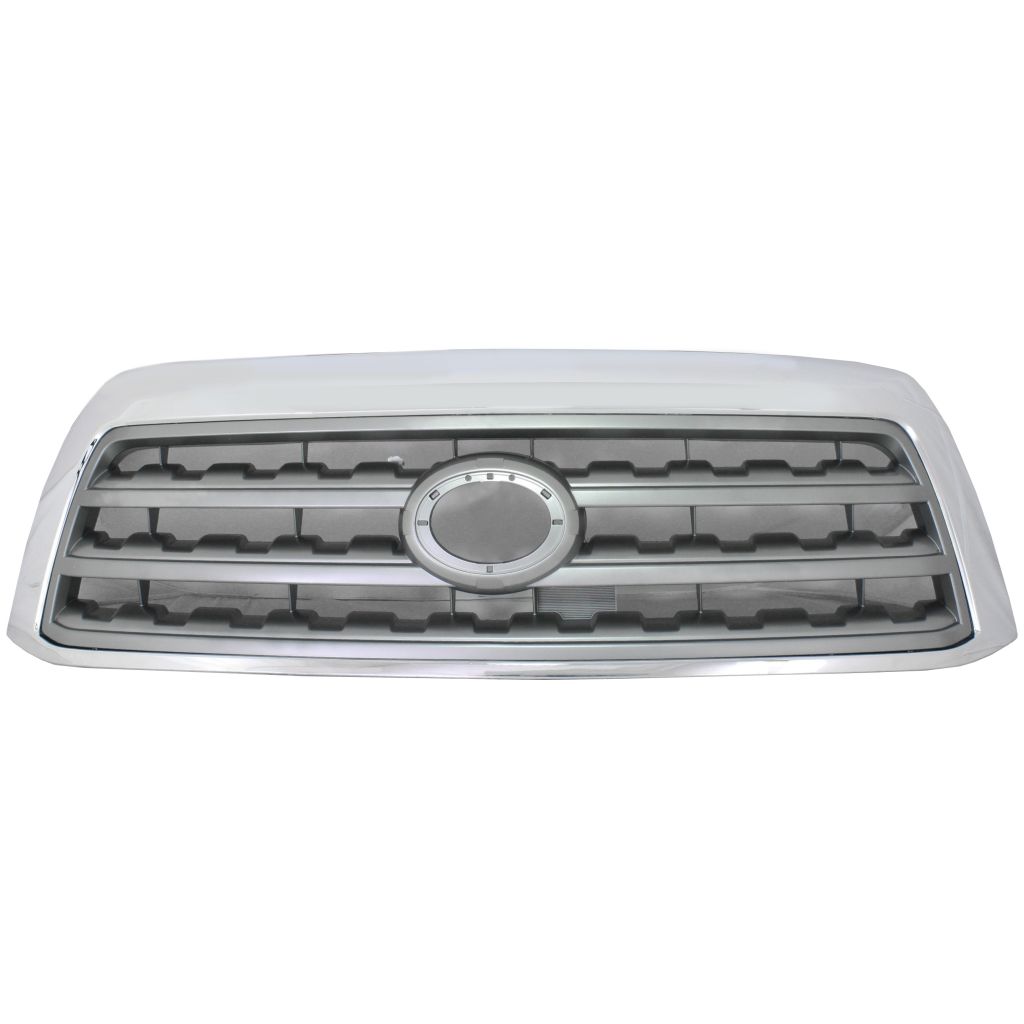 TOYOTA SEQUOIA GRILLE ASSEMBLY CHR/SLV (LTD/PLATINUM) OEM#531000C190 2008-2017 PL#TO1200329