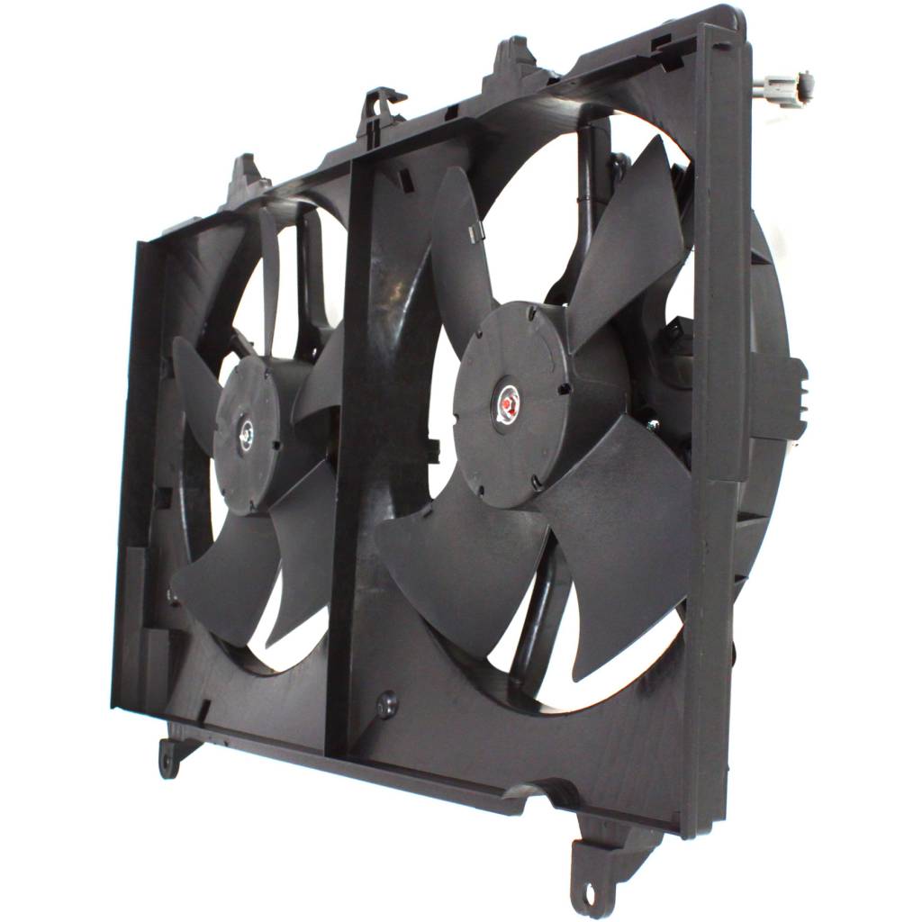 NISSAN 350Z RADIATOR & A/C FAN ASSY (DUAL FAN) OEM#21481EV02B 2007-2009 PL#NI3115136