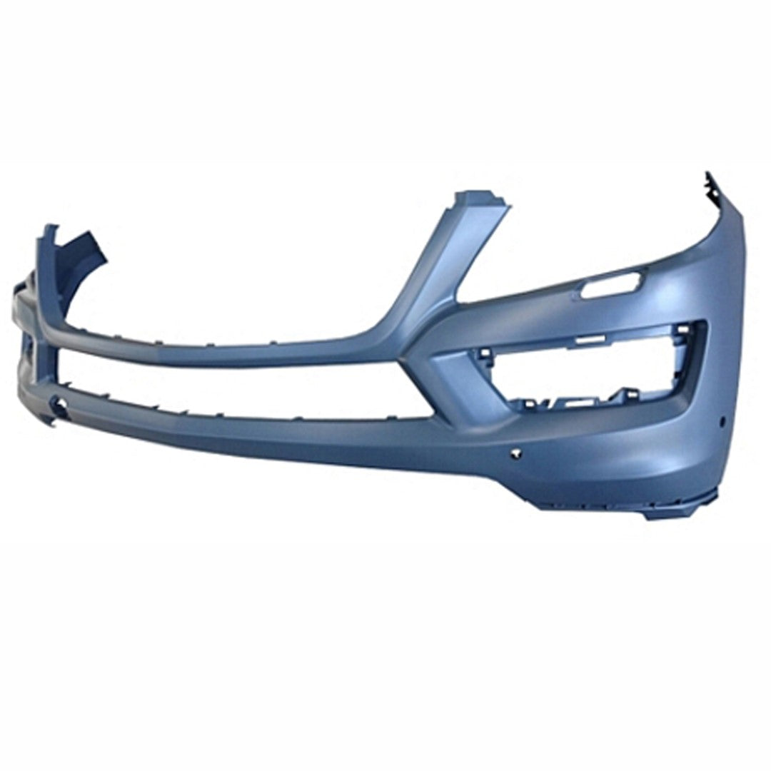 MERCEDES-BENZ GL-CLASS (166) FRONT BUMPER COVER PRIMED (WO/SPORT)(W/PARK SENSOR) OEM#16688531259999 2013-2016 PL#MB1000371