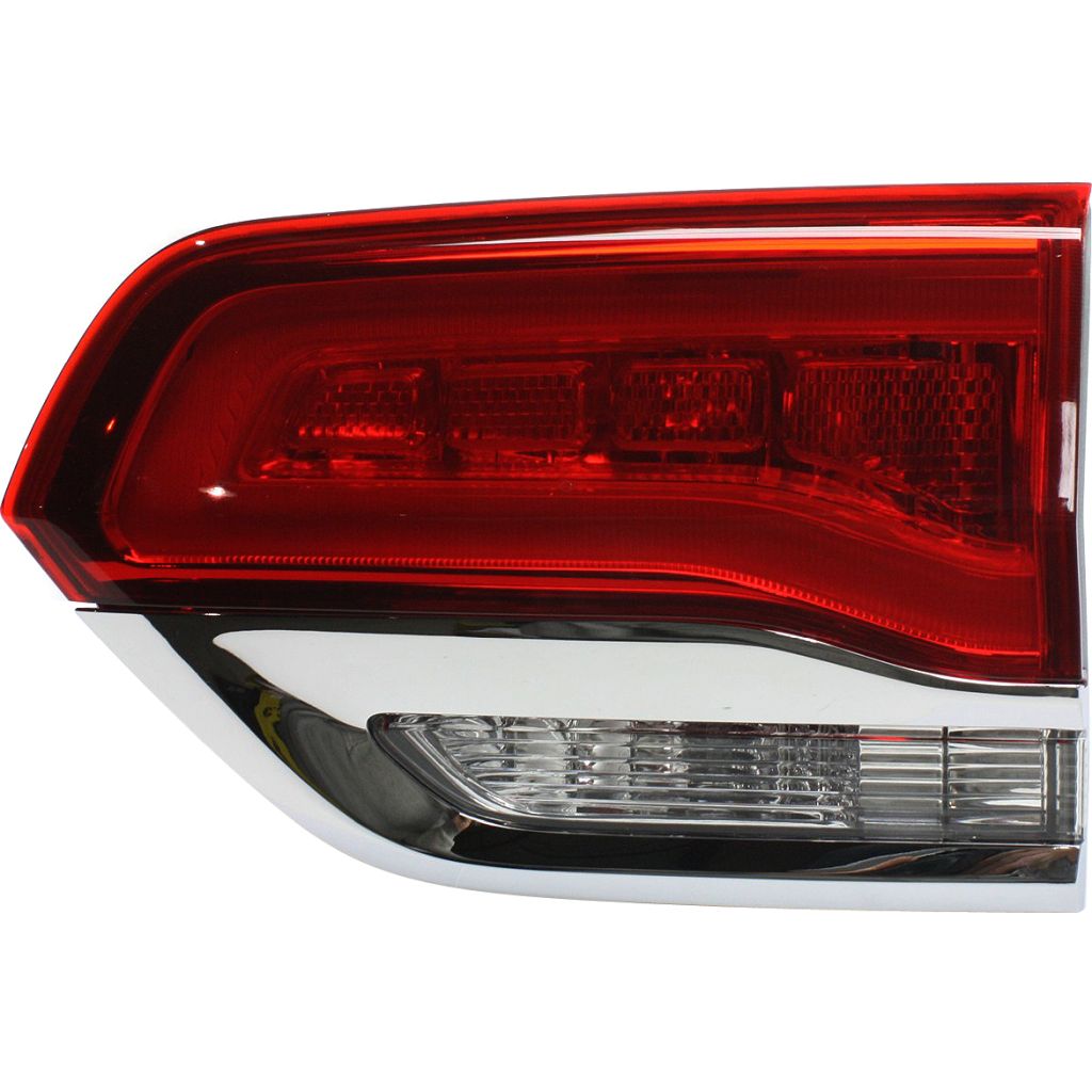 JEEP GRAND CHEROKEE BACK-UP LAMP ASSEMBLY RIGHT (Passenger Side) CHROME INSERT **CAPA** OEM#68110046AF 2014-2021 PL#CH2803105C