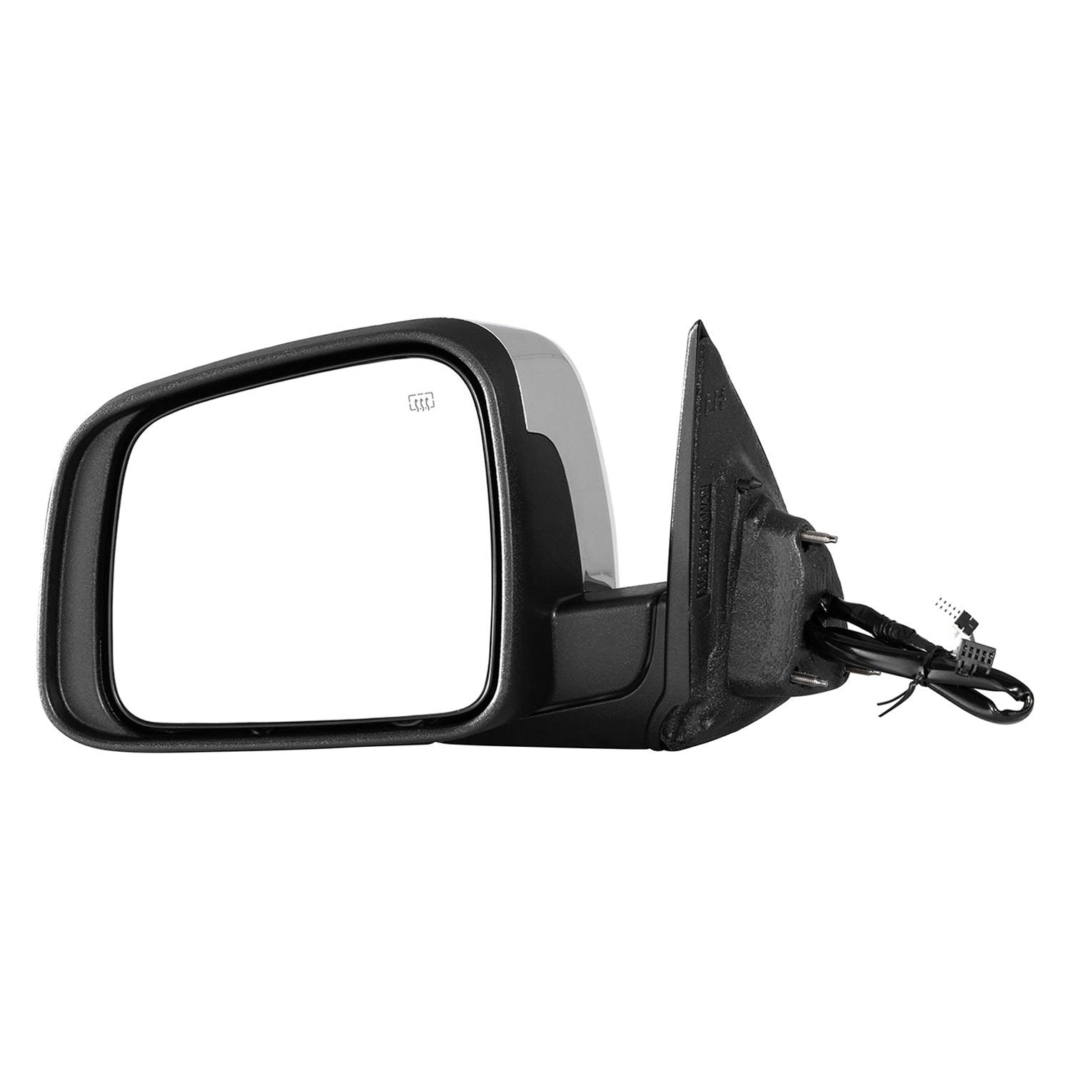 DODGE TRUCKS & VANS DURANGO DOOR MIRROR LEFT (Driver Side) PWR/HTD/SIGNAL (CHR) OEM#68237573AF 2011-2022 PL#CH1320377