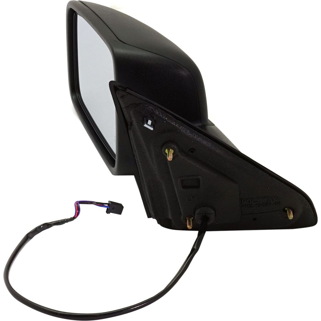 DODGE TRUCKS & VANS DODGE/PU (R2500/3500) DOOR MIRROR LEFT (Driver Side) POWER/HEATED (SINGLE GLASS)(TEXT BLK) OEM#55372067AH (P) 2010-2012 PL#CH1320303