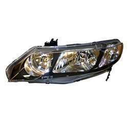 HONDA CIVIC SEDAN HEAD LAMP UNIT LEFT (Driver Side) OEM#33151SNCA01 2009-2011 PL#HO2502127