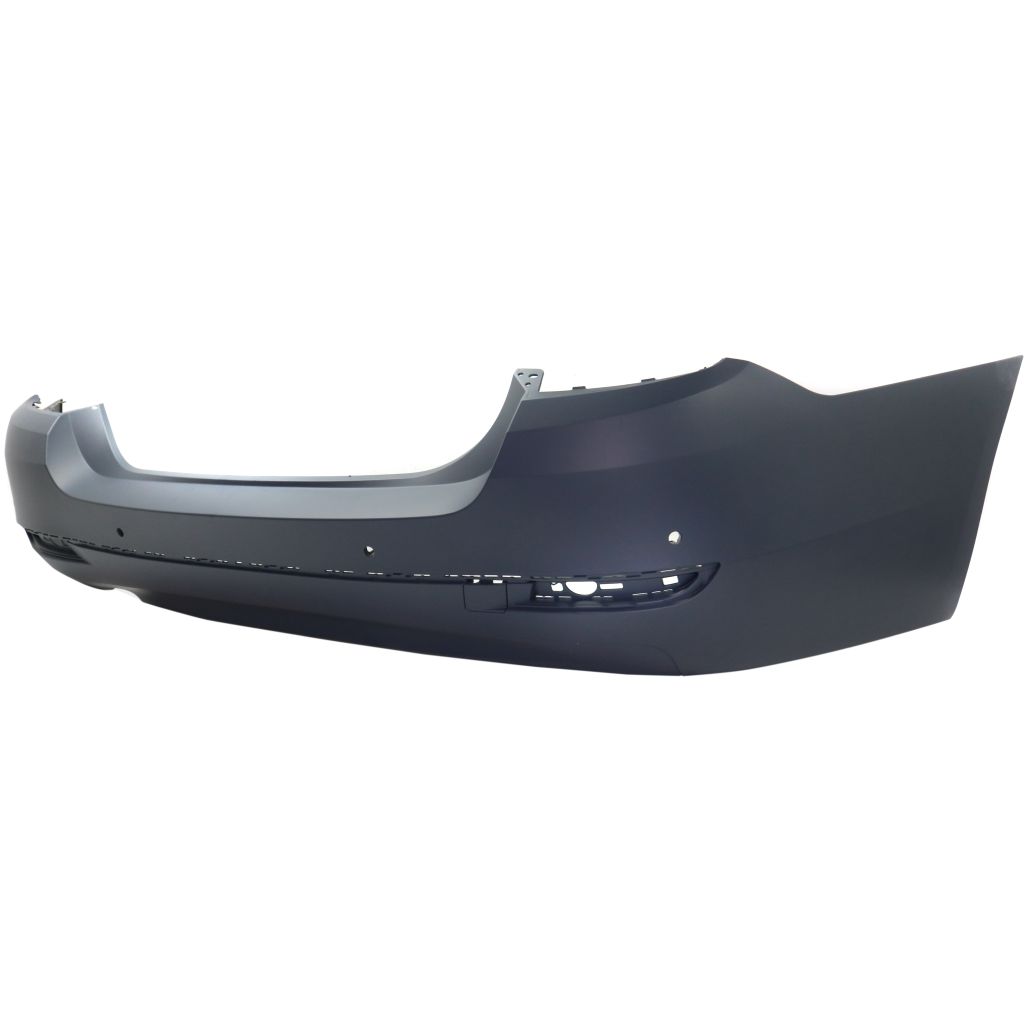 BMW BMW 5 SERIES (SEDAN) REAR BUMPER COVER PRIMED (W/SENSOR)(528i MODERN/LUXURY LINE)(WO/M PKG) OEM#51127332773 2014-2016 PL#BM1100324