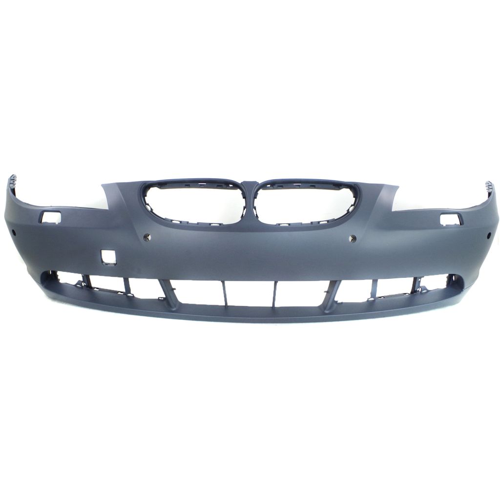 BMW BMW 5 SERIES (WAGON) FRONT BUMPER COVER PRIMED (W/O SPORT PKG)(W/SENSOR) OEM#51117111740 2006-2007 PL#BM1000153