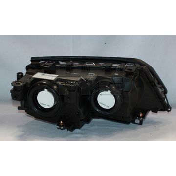 BMW BMW 3 ( i/xi ) (SEDAN/WAGON) HEAD LAMP ASSEMBLY LEFT (Driver Side) (W/BLK BEZEL)(HALOGEN) OEM#63127165771 2002-2005 PL#BM2502122