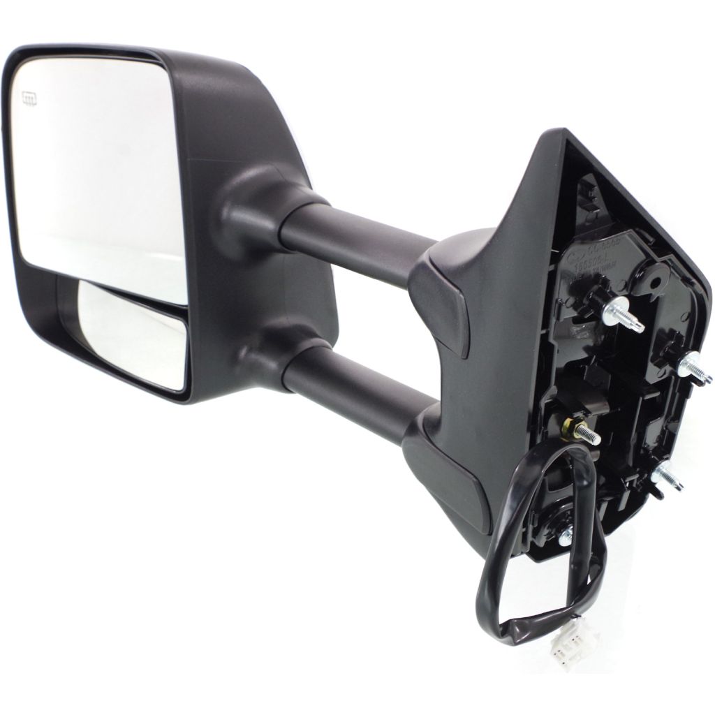 NISSAN TITAN DOOR MIRROR LEFT (Driver Side) PWR/HTD (CHROME CVR)(W/DUAL ARM)(SE) OEM#96302ZR10E 2004-2005 PL#NI1320202