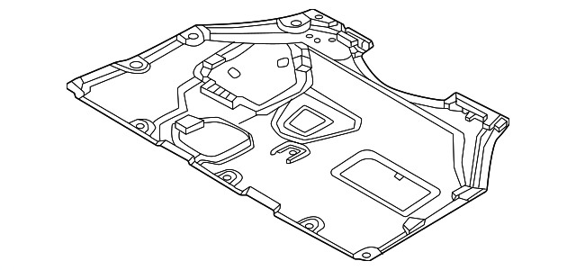 MAZDA CX-50 FRONT SPLASH SHIELD (ENG UNDER CVR) OEM#VA4156111 2023-2025 PL#MA1228143