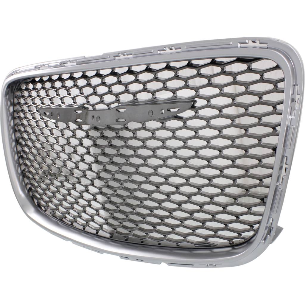 CHRYSLER 300 GRILLE PLANTINUM CHR/BLK (300C PLATINUM MDL) OEM#5SW17SZUAE 2015-2023 PL#CH1200396