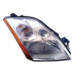 NISSAN(DATSUN) SENTRA HEAD LAMP ASSEMBLY RIGHT (Passenger Side) (CHROME BEZEL)(2.0L)(EXC SR) **CAPA** OEM#26010ET000 2007-2009 PL#NI2503163C