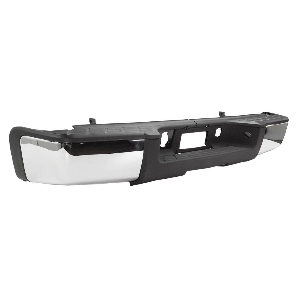 GM TRUCKS & VANS SILVERADO/PU 1500 HYBRID (CHEVY) STEP BUMPER ASSEMBLY CHROME (WO/SENSOR) OEM#22932803 2009-2013 PL#GM1103147