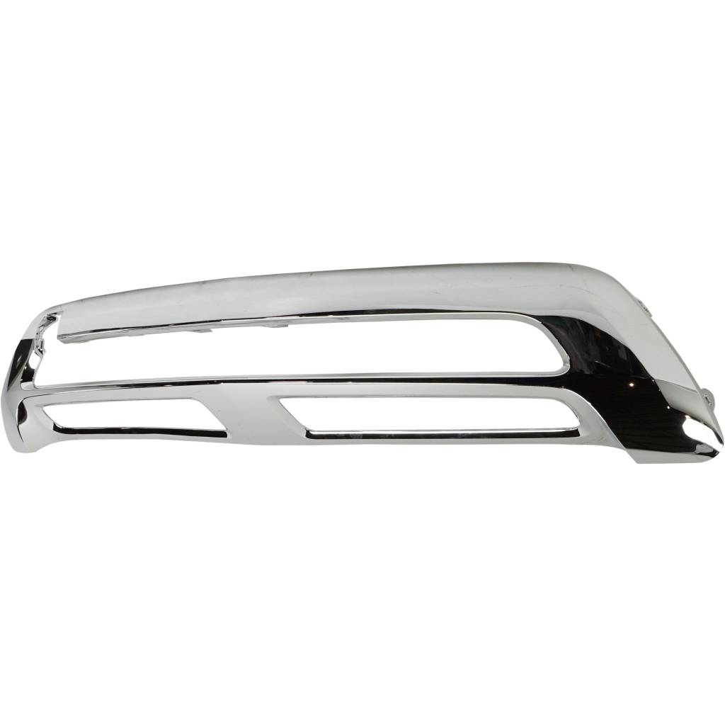 MERCEDES-BENZ GLS-CLASS (166) FRONT BUMPER COVER MOLDING CHROME (GLS450 WO/SPORT) OEM#1668852138 2017-2019 PL#MB1044141