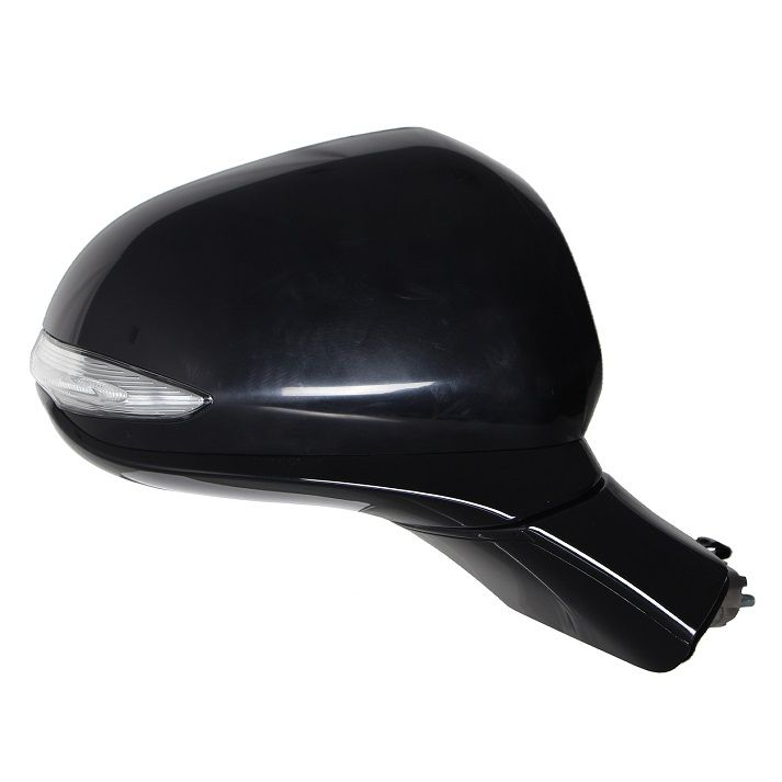 HYUNDAI SANTA FE DOOR MIRROR RIGHT (Passenger Side) PWR/HTD/SIGNAL/PUDDLE (W/BSD)(WO/CAMERA)(BLACK) OEM#87620S2130 2019-2020 PL#HY1321264