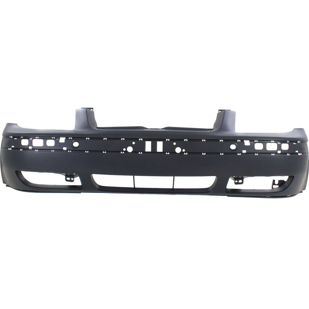 VOLKSWAGEN JETTA (GEN 4) FRONT BUMPER COVER PRIMED (W/ MOLDING HOLE) OEM#1J5807217JGRU 1999-2005 PL#VW1000136