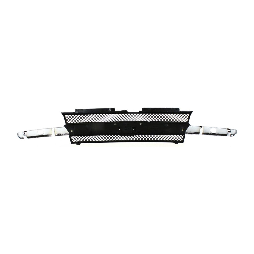 GM TRUCKS & VANS TRAILBLAZER GRILLE (W/CHROME MLDG)(W/ HEAD LAMP WASHERS)(EXC 06-09 LT & SS) OEM#12336054 2002-2009 PL#GM1200498