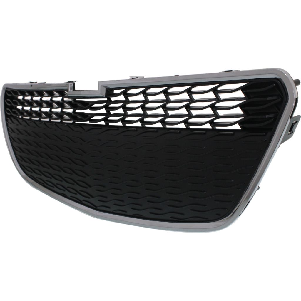 CHEVROLET SPARK GRILLE LOWER CHR/BLK( LS/1LT)(WO/FOG) OEM#95078756 2013-2015 PL#GM1200656