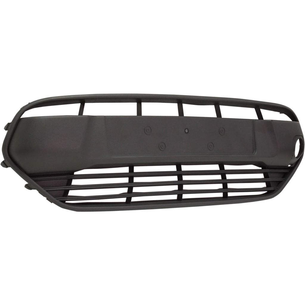 FORD TRUCKS & VANS TRANSIT CONNECT FRONT BUMPER GRILLE UPPER BLACK (WO/HONEYCOMB MESH)**CAPA** OEM#DT1Z17E810B 2014-2018 PL#FO1036172C