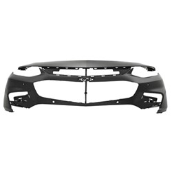 CHEVROLET MALIBU FRONT BUMPER COVER PRIMED (W/LED DRL)(W/PARK ASSIST)(W/PARALLEL PARK ASSIST) **CAPA** OEM#84042378 2016-2018 PL#GM1000A00C