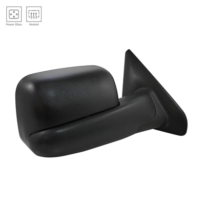 DODGE TRUCKS & VANS DODGE/PU (R2500/3500)(R1500 Mega Cab 06-08) DOOR MIRROR RIGHT (Passenger Side) POWER/HEATED (W/TOWING)(FOLD IN/FOLD UP)(STRAIGHT ARM) OEM#55077444AO 2003-2009 PL#CH1321409