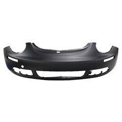 VOLKSWAGEN BEETLE FRONT BUMPER COVER PRIMED **CAPA** OEM#1C0807079AGRU 2006-2010 PL#VW1000166C