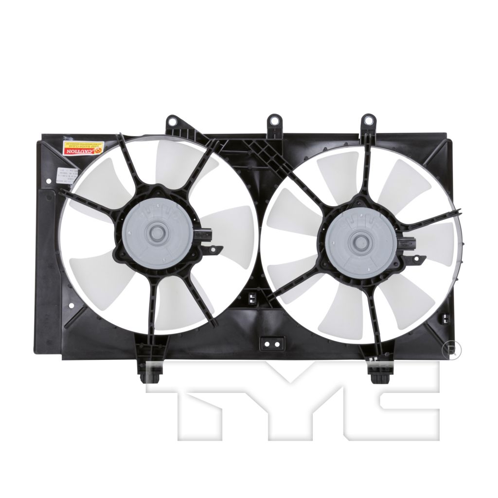 DODGE NEON/SX 2.0 RADIATOR & A/C FAN ASSY (2.4L)(DUAL FAN TYPE) OEM#5103019AA-PFM 2003-2005 PL#CH3115136