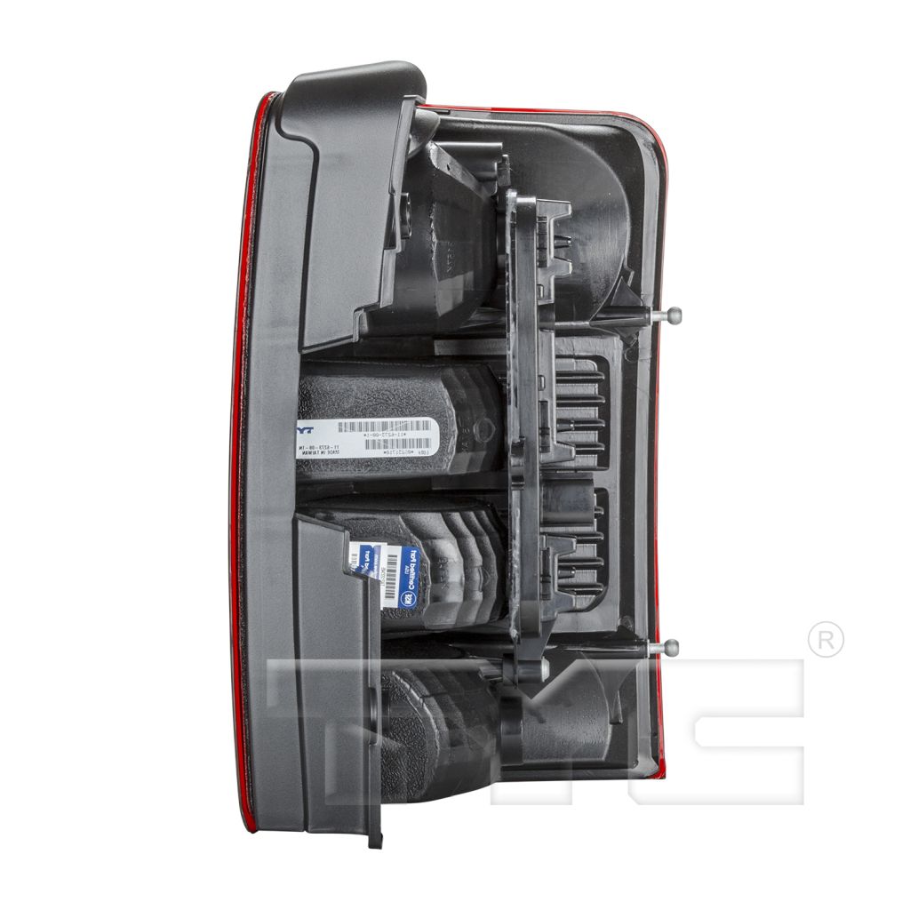 JEEP LIBERTY TAIL LAMP LEFT (Driver Side) **CAPA** OEM#55157347AC (P) 2008-2012 PL#CH2800180C