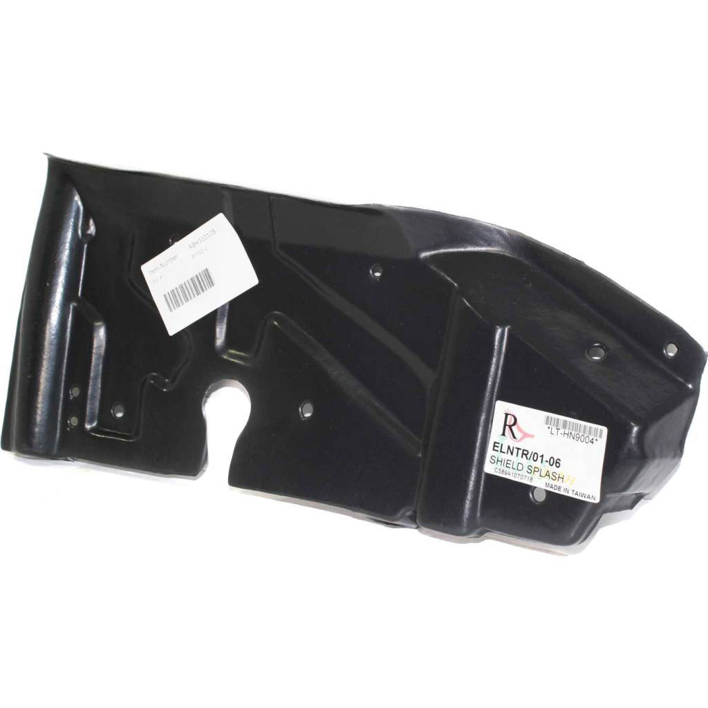 HYUNDAI ELANTRA FRONT SIDE SPLASH SHIELD RIGHT (Passenger Side) (ENG SIDE CVR) OEM#291202D000 2001-2006 PL#HY1228106