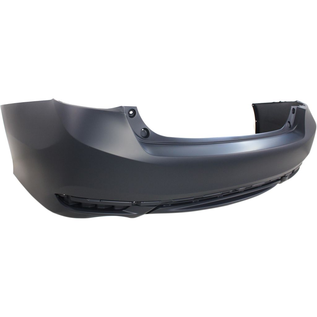 HONDA ACCORD SEDAN REAR BUMPER COVER PRIMED (4/6 CYL)(DUAL EXHAUST)(WO/SENSOR) **CAPA** OEM#71501T2FA60ZZ 2016-2017 PL#HO1100291C
